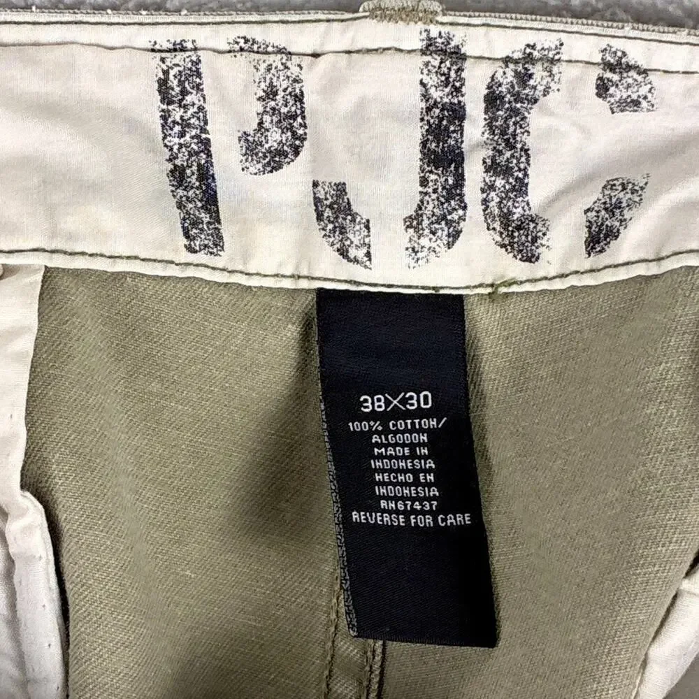 VTG Polo Jeans Co Ralph Lauren Field Pants Mens 38x30 RL 67 Military Baggy Y2K